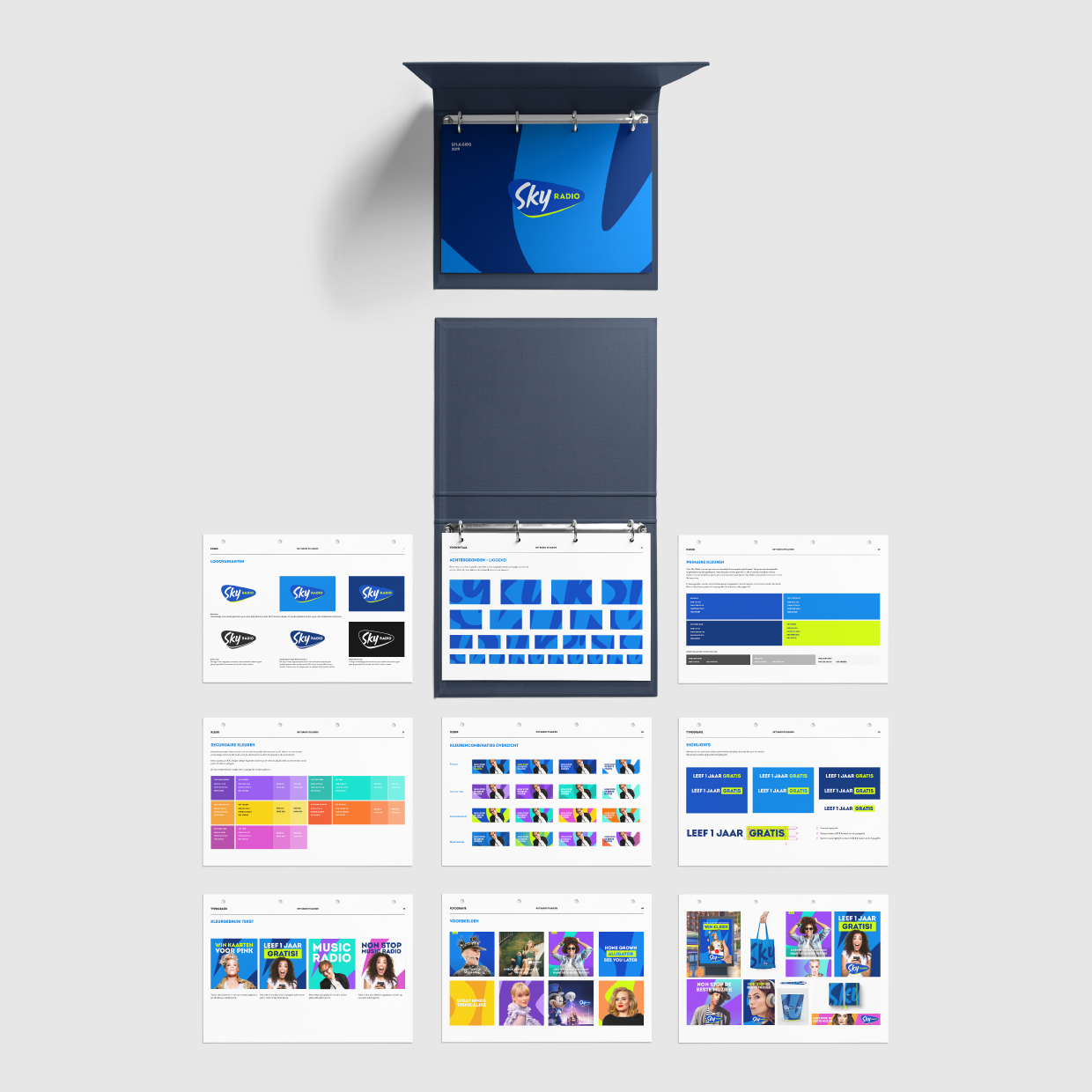 Sky Radio brand guidelines